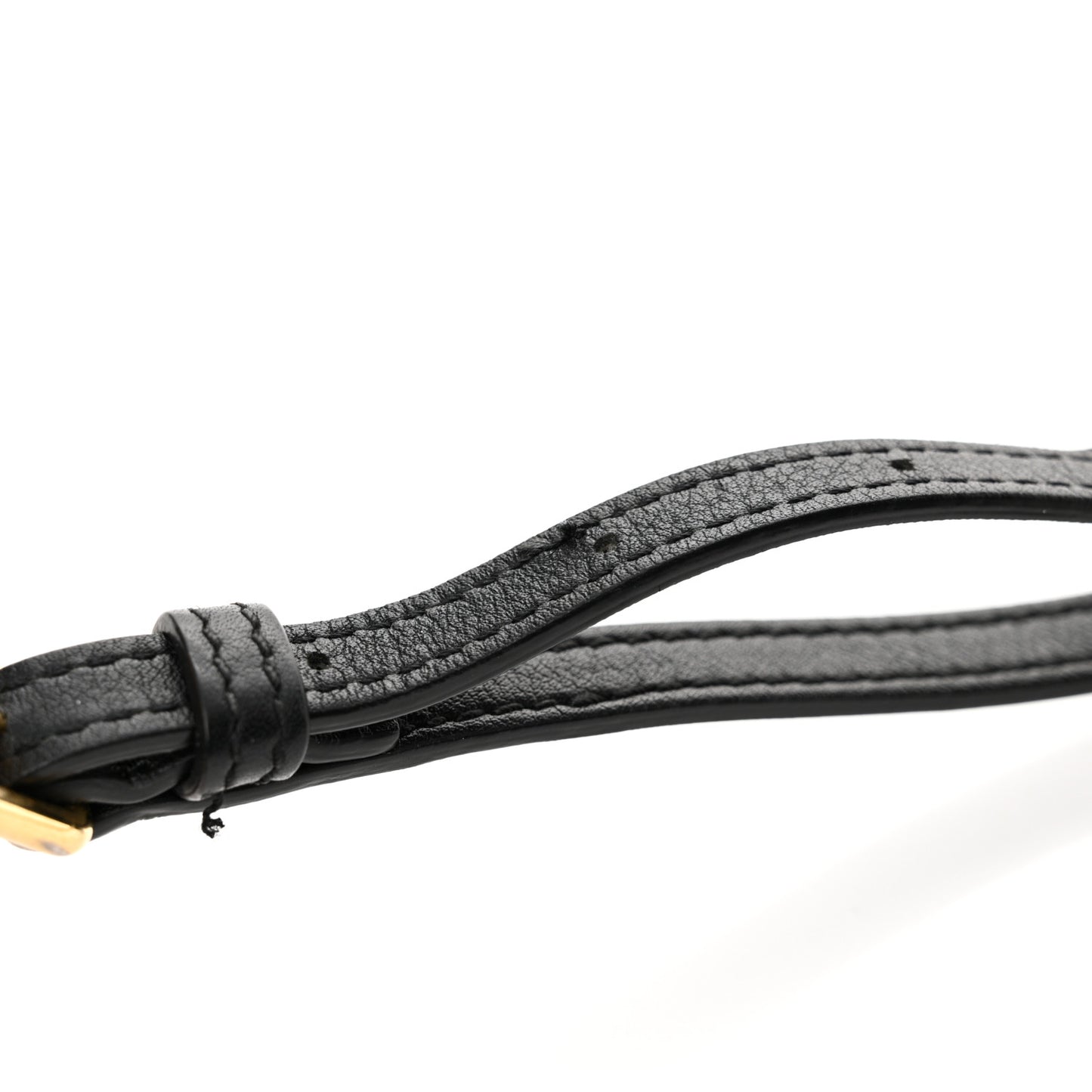 Calfskin House Check Henley Wallet On Chain Black