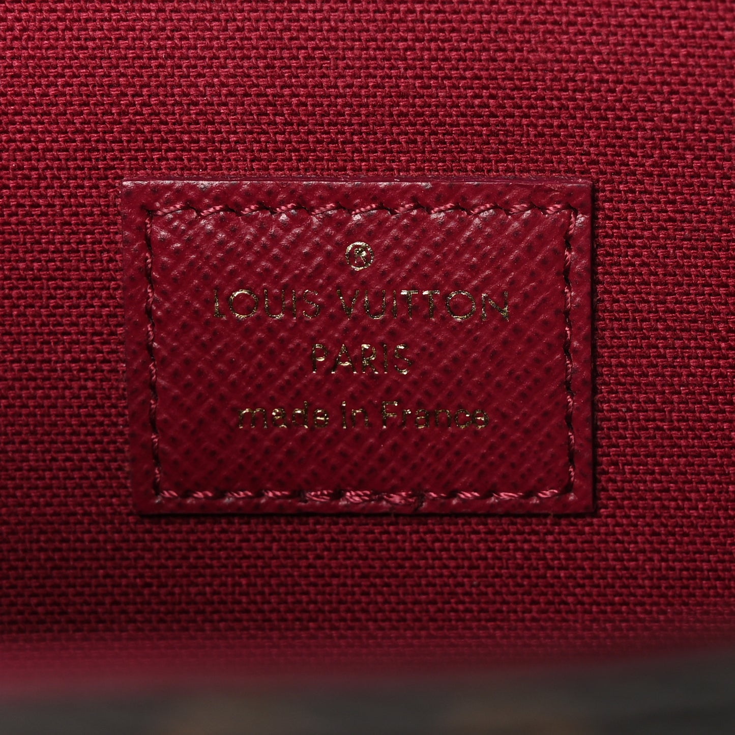 Monogram Pochette Felicie Chain Wallet Fuchsia
