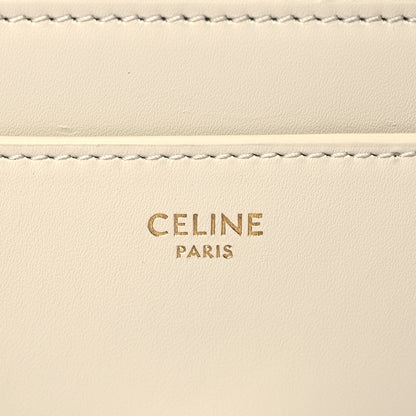 Celine Satinated Calfskin Mini 16 Top Handle Bag White 6 of 11