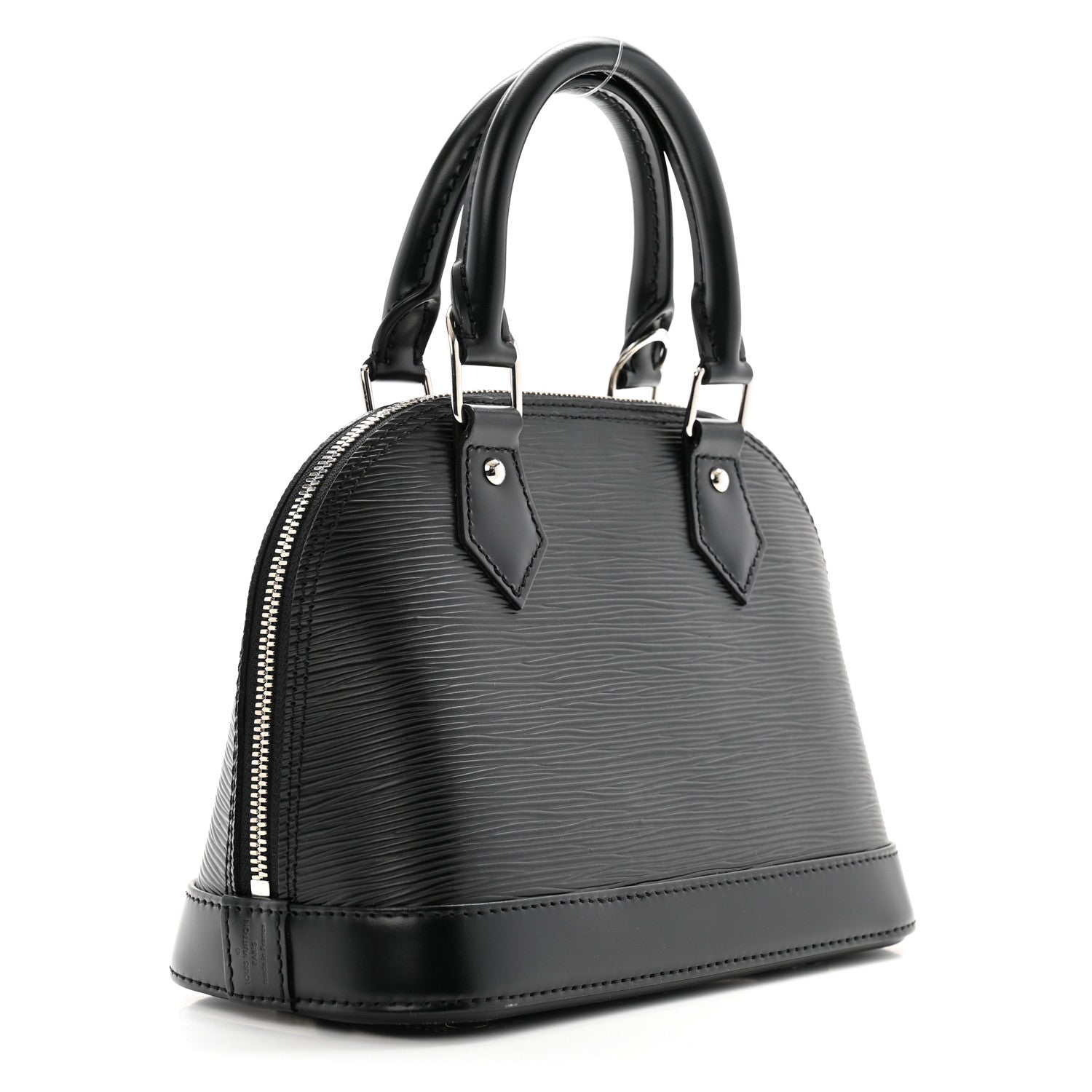 Louis Vuitton Epi Alma BB Black 3 of 12