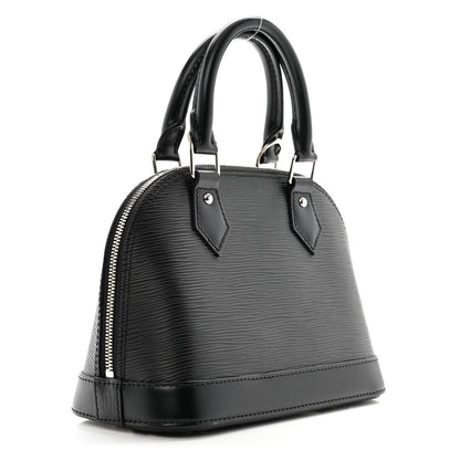 Louis Vuitton Epi Alma BB Black 3 of 12