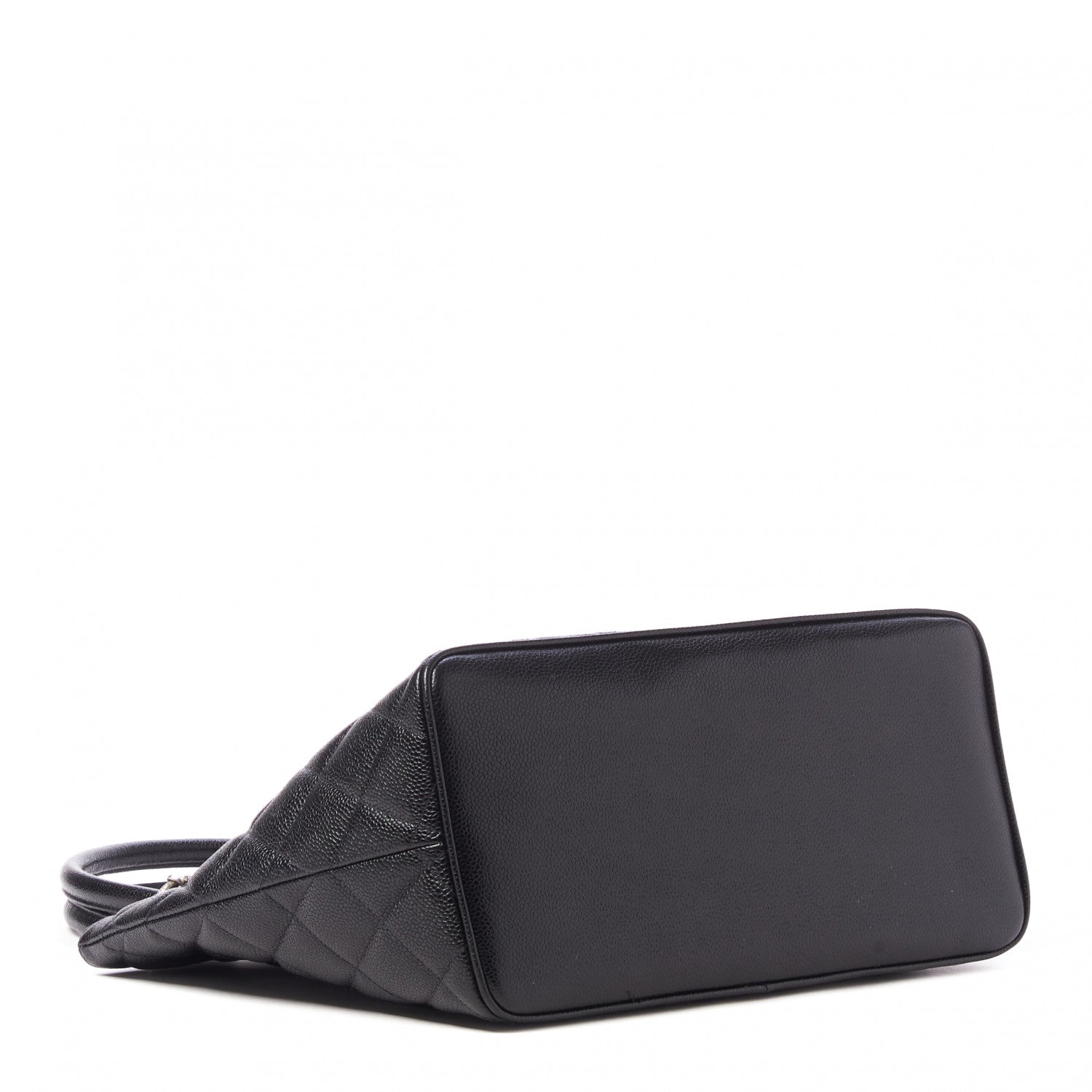 Chanel Caviar Quilted Medallion Tote Black 4 of 10