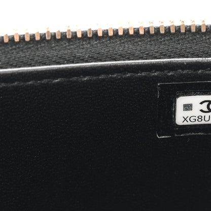 Chanel Pearly Caviar Quilted Fit For You Small Vanity Case With Chain Black 7 of 10