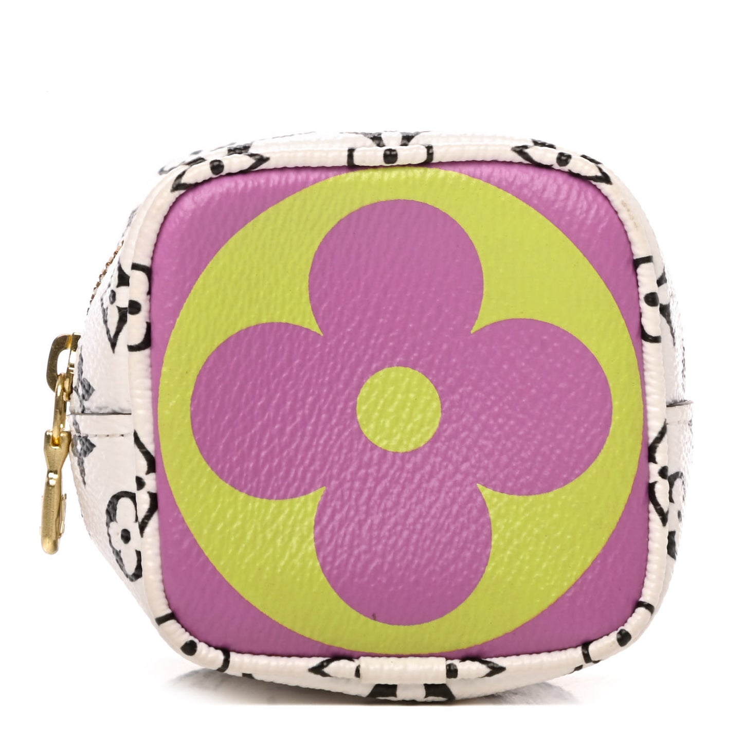 Monogram Giant Cube Coin Purse Pink