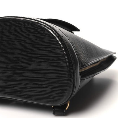 Louis Vuitton Epi Gobelins Backpack Black 9 of 10