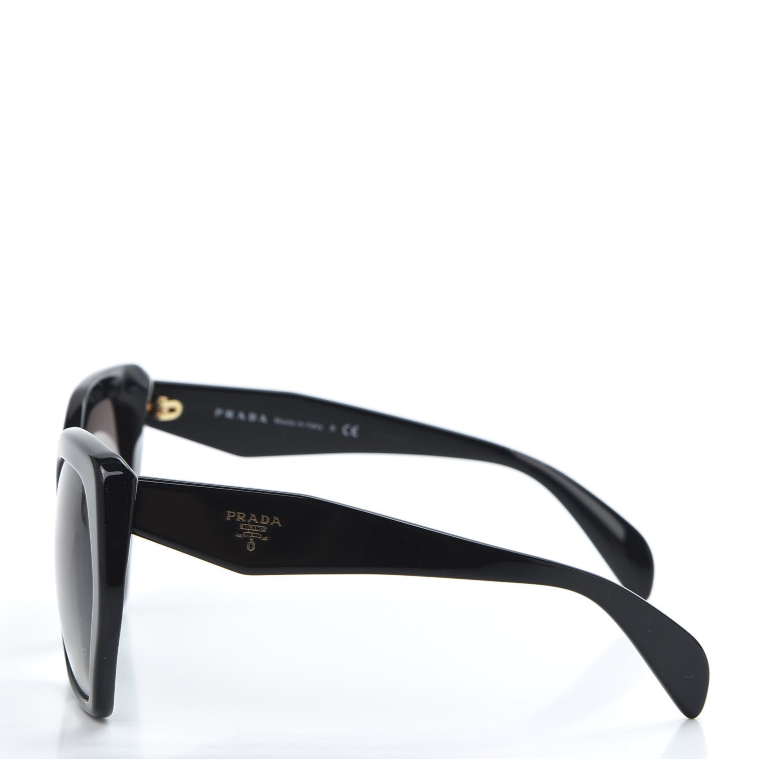 Prada Sunglasses SPR 16R Black 3 of 7