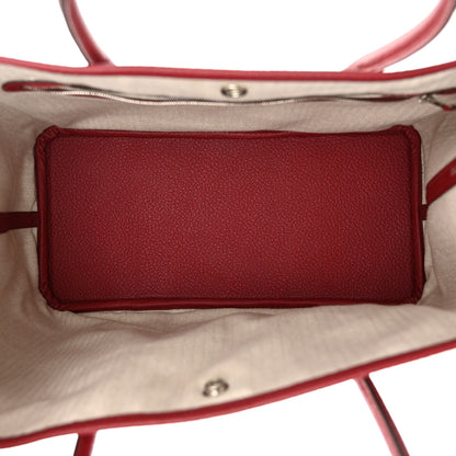Hermes Vache Country Garden Party 36 MM Rouge Grenat 5 of 12