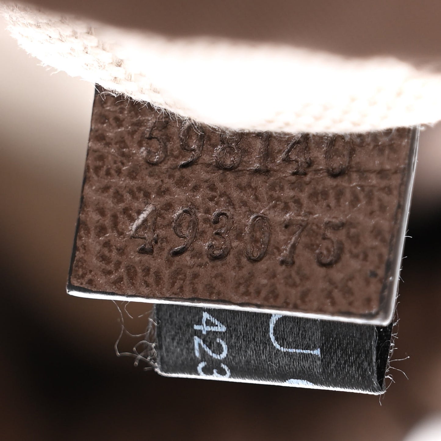 GG Supreme Monogram Medium Ophidia Double Buckle Backpack Beige Ebony Neon Orange