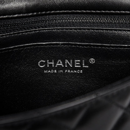 Chanel Lambskin Quilted Mini Rectangular Flap Black 6 of 8