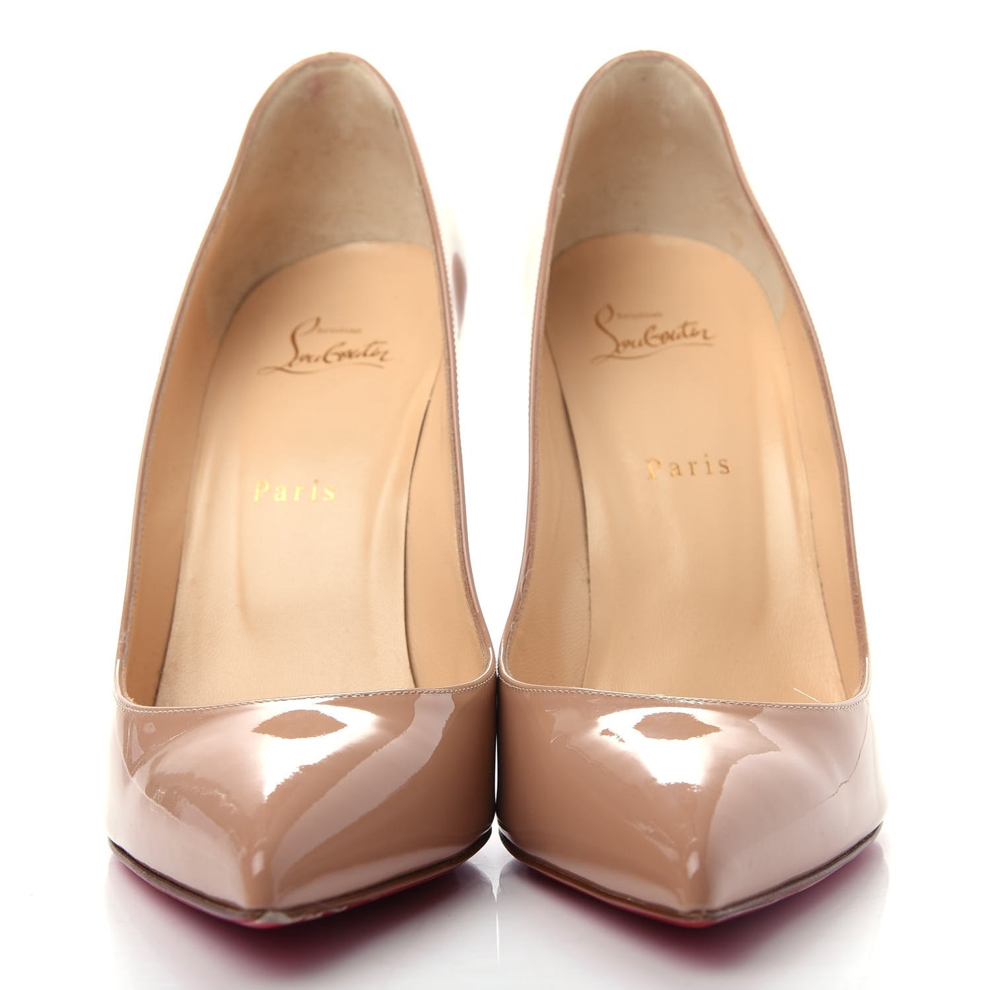 Patent Pigalle Follies 100 Pumps 41.5 Nude