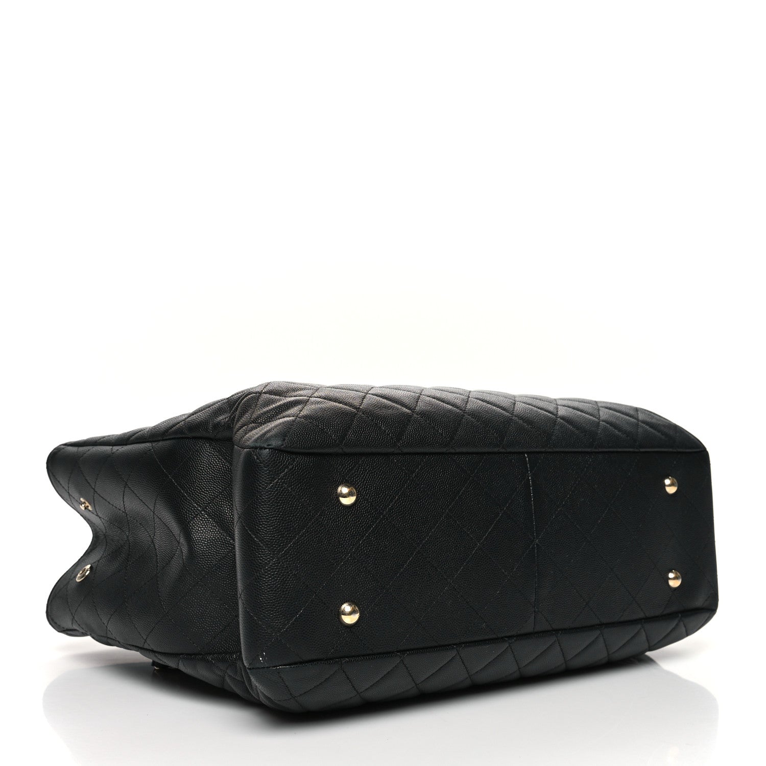 Chanel Caviar Quilted Large Shopping Tote Black 4 of 12