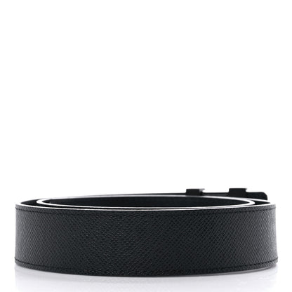 Louis Vuitton Taiga 35mm LV Initiales Belt 90 36 Ardoise 2 of 7