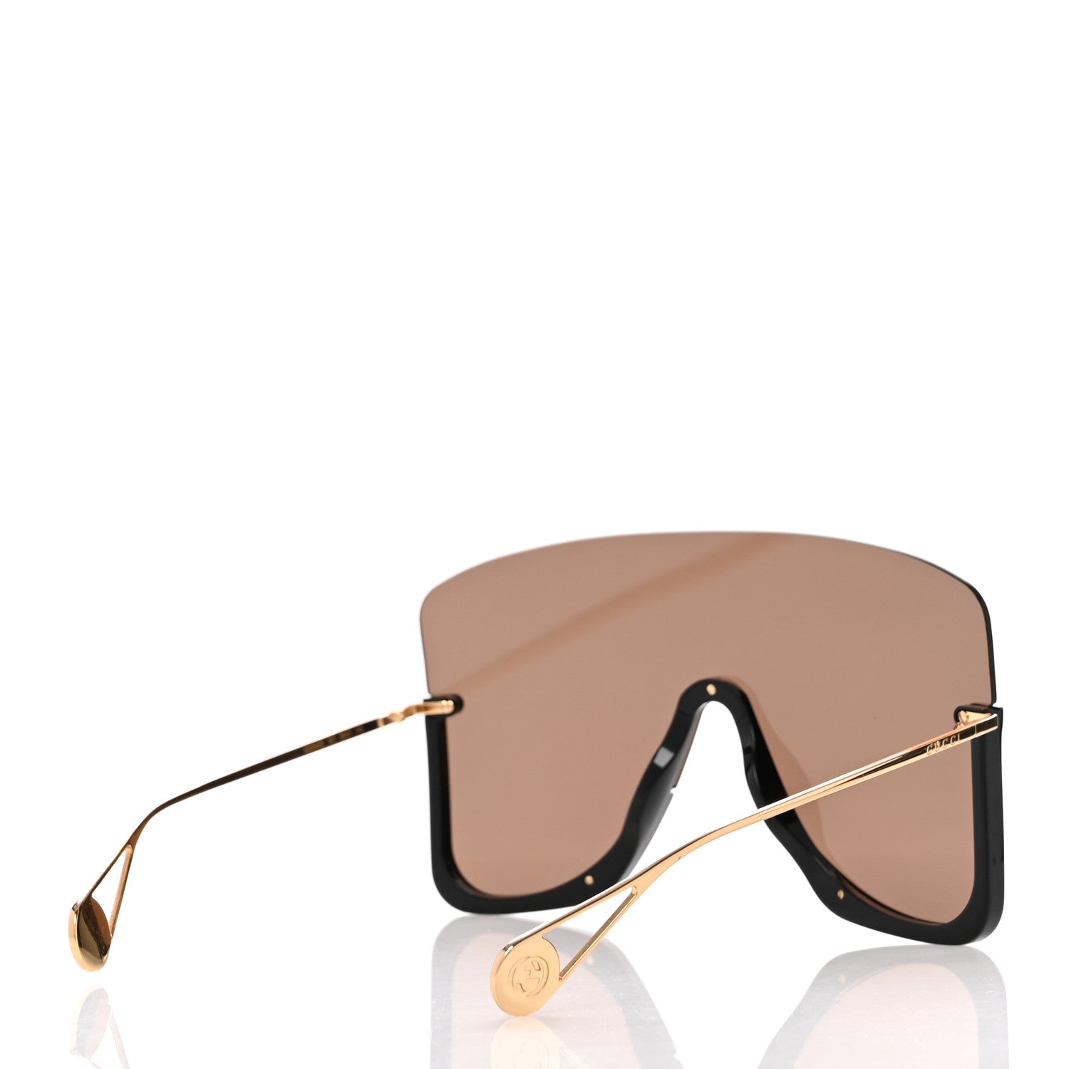 Gucci Oversized Aviator Sunglasses GG0540S Black 4 of 8