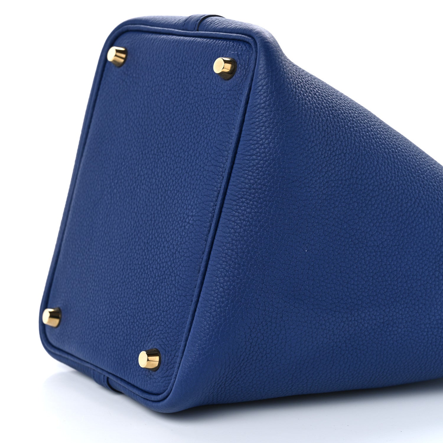 Hermes Taurillon Clemence Picotin Lock 18 PM Bleu Encre 9 of 10
