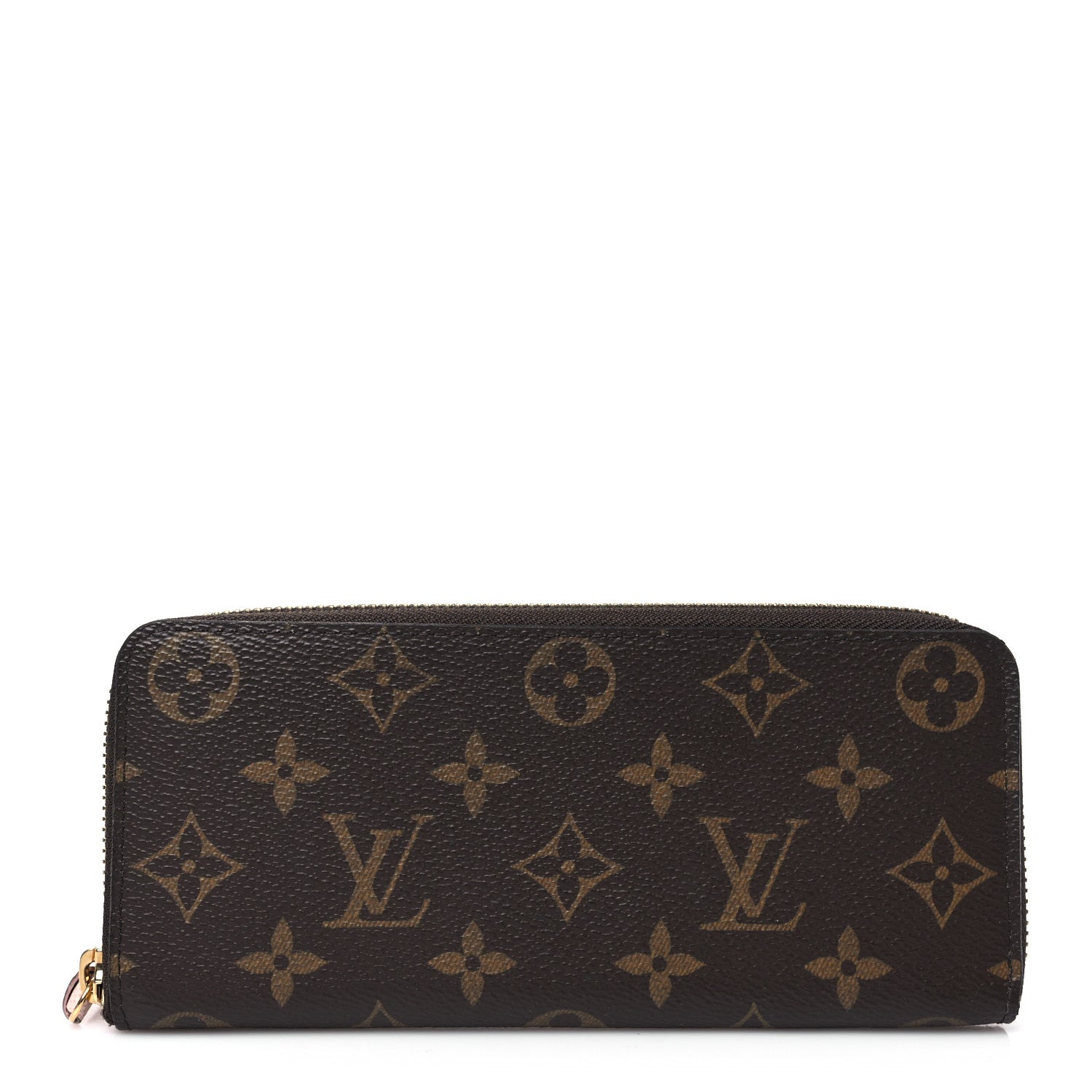 Louis Vuitton Monogram Clemence Wallet Rose Ballerine 1 of 7