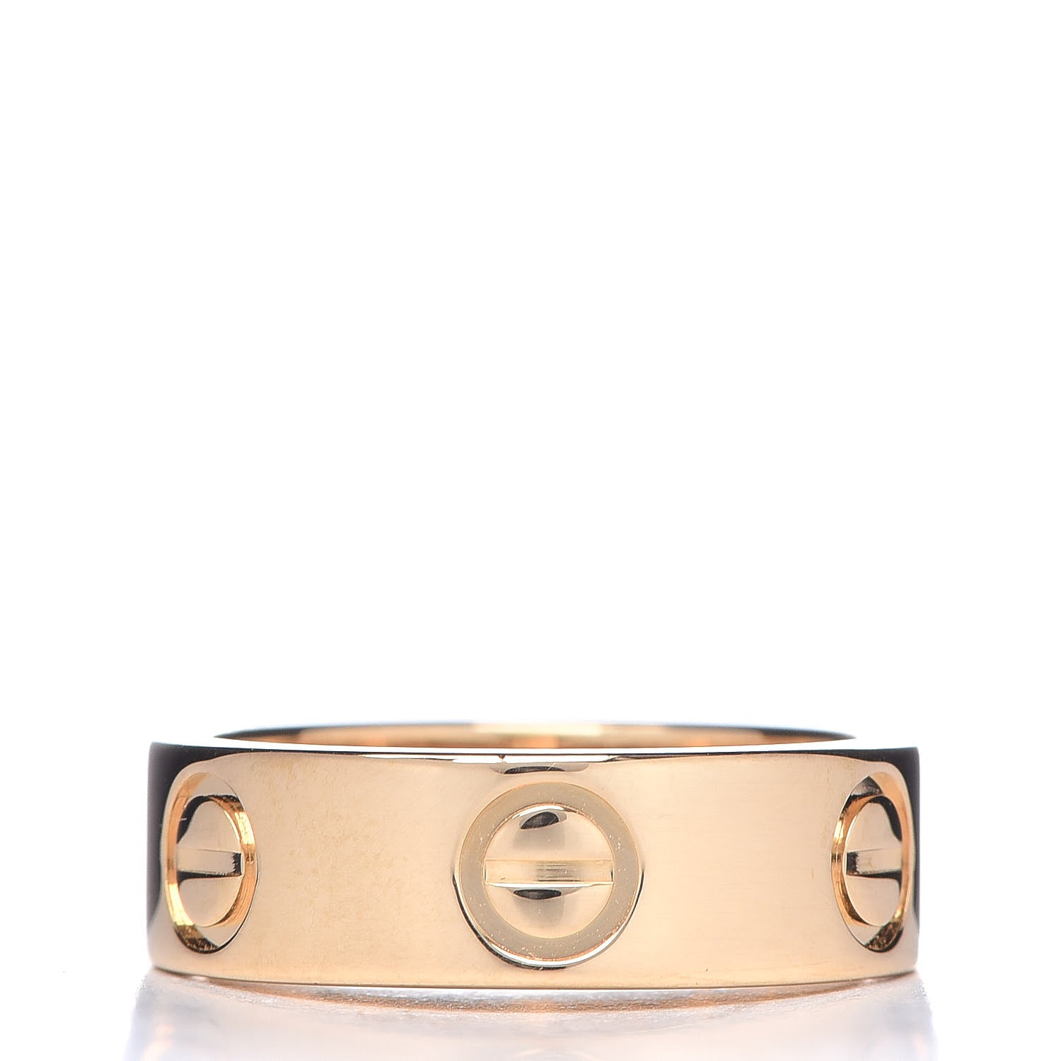 Cartier 18K Yellow Gold 5.5mm LOVE Ring 47 4 3 of 4