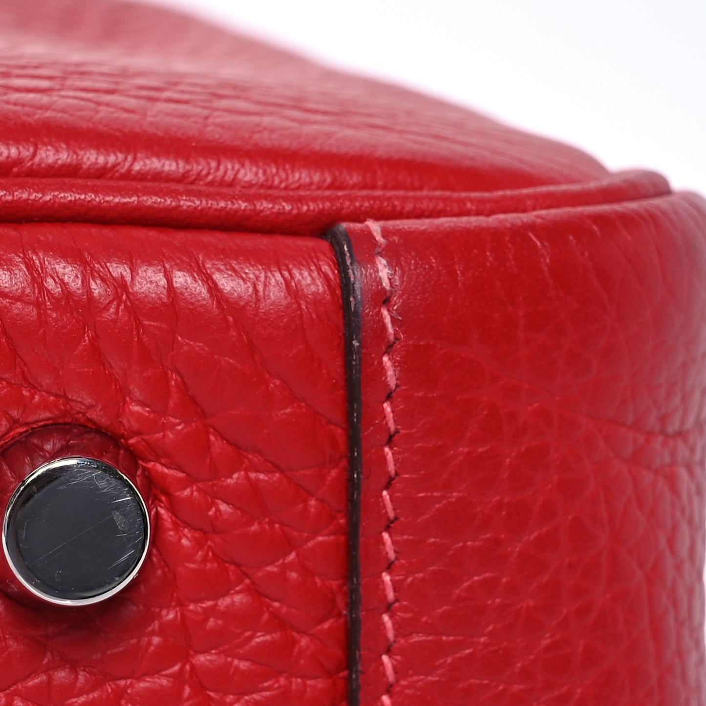 Taurillon Clemence Verso Lindy 26 Rouge Casaque Bougainvillea