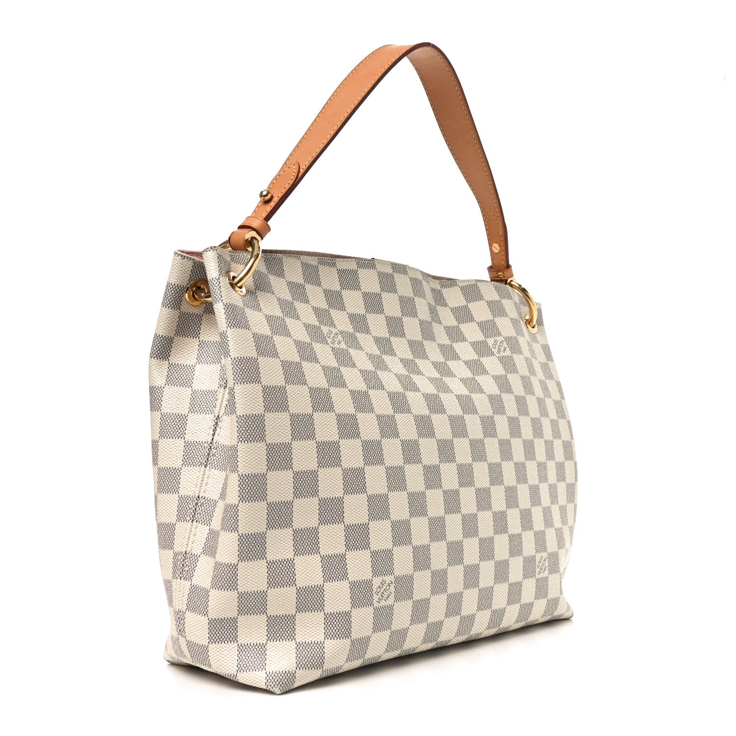 Louis Vuitton Damier Azur Graceful PM Rose Ballerine 3 of 10