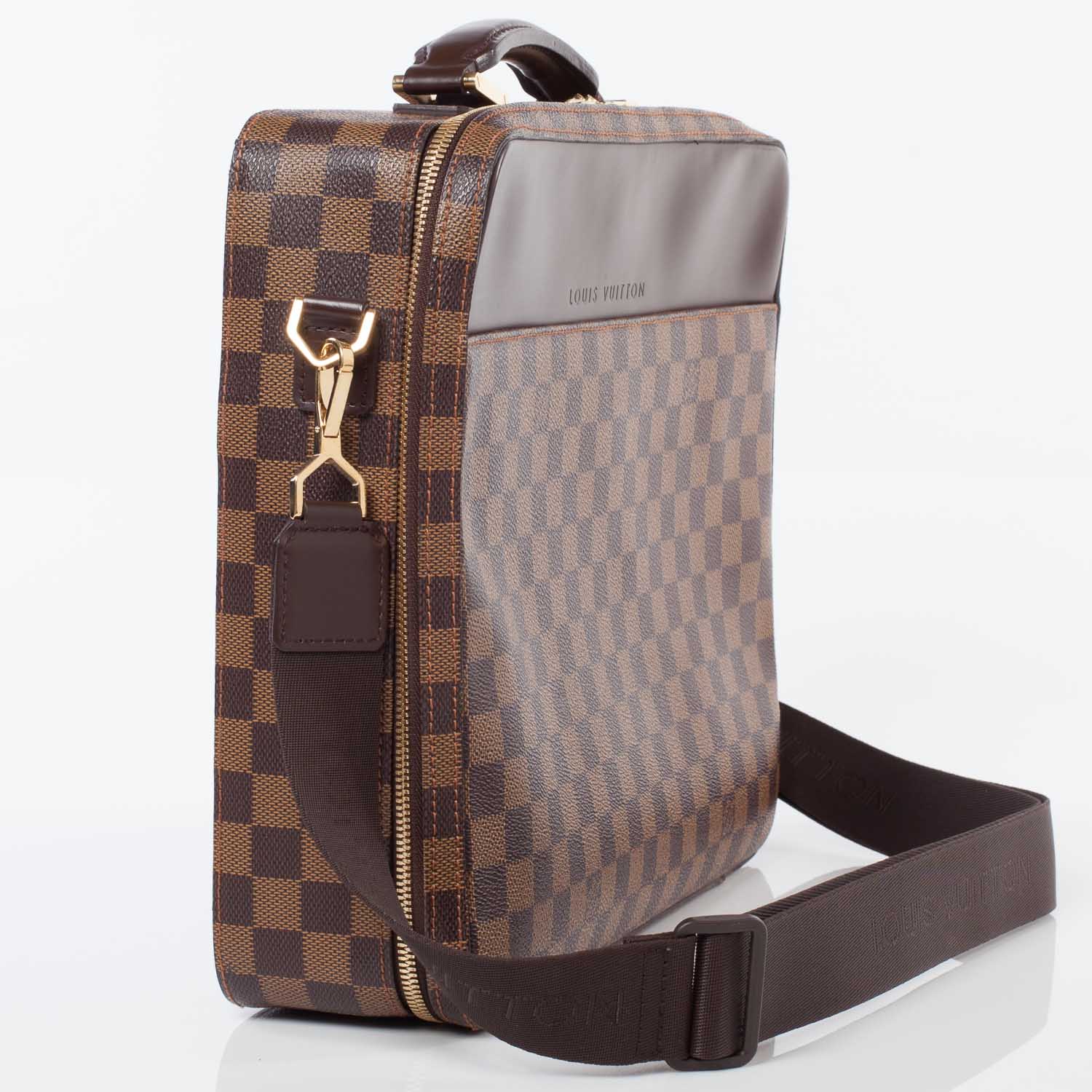 Louis Vuitton Damier Ebene Porte Ordinateur Sabana Computer Case 3 of 11