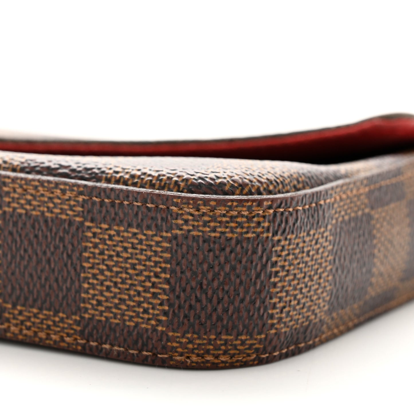 Damier Ebene Pochette Felicie Chain Wallet