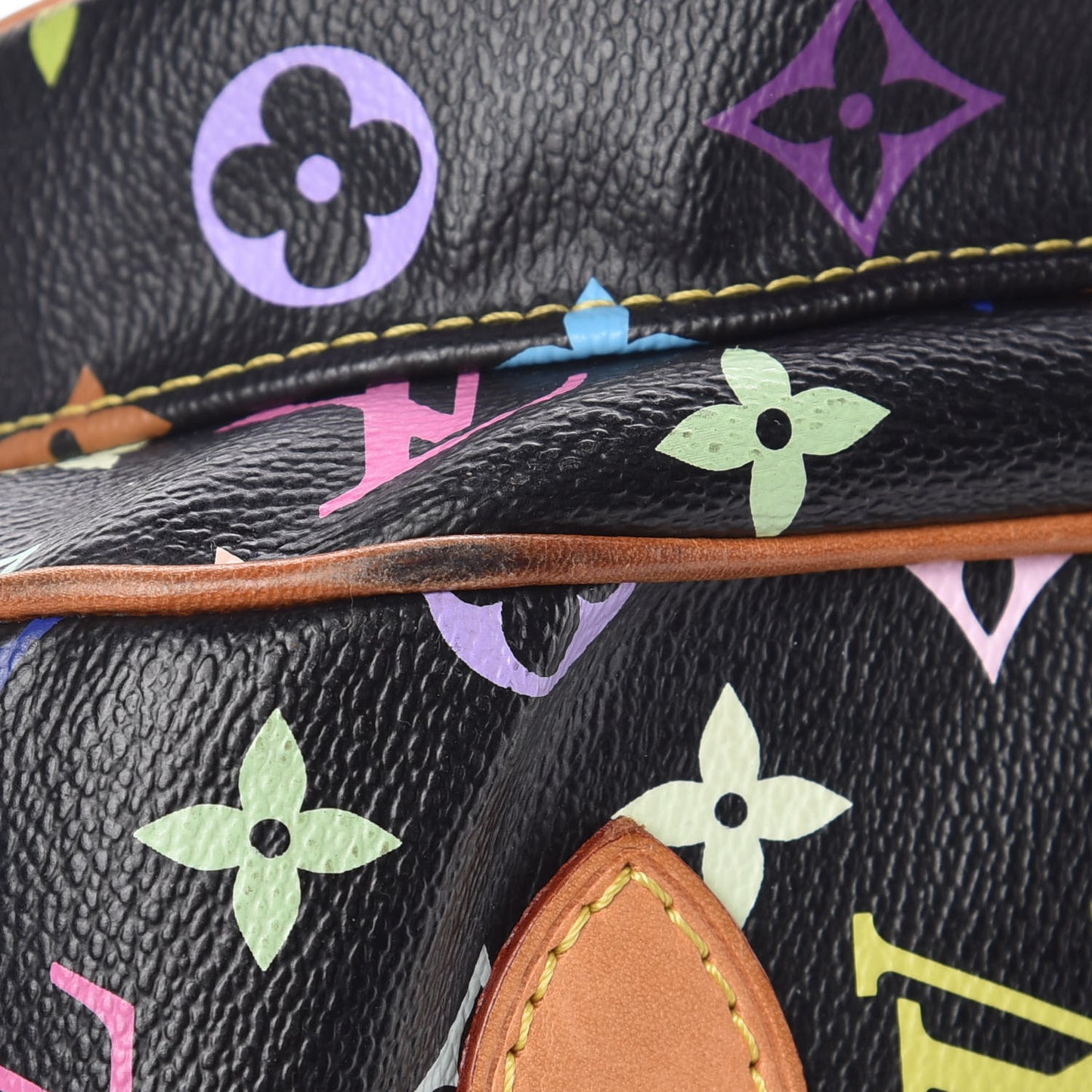 Monogram Multicolor Rita Black