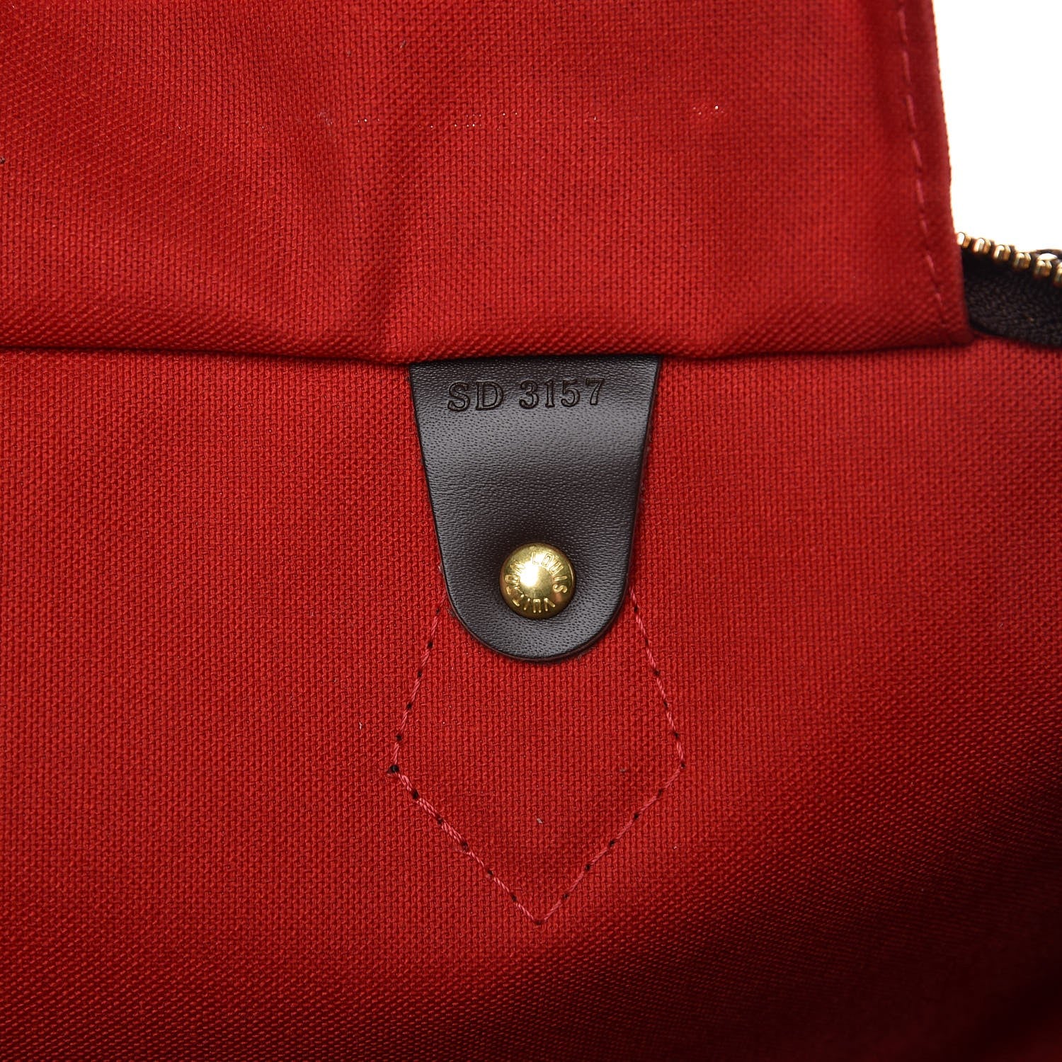 Louis Vuitton Damier Ebene Speedy 35 6 of 8
