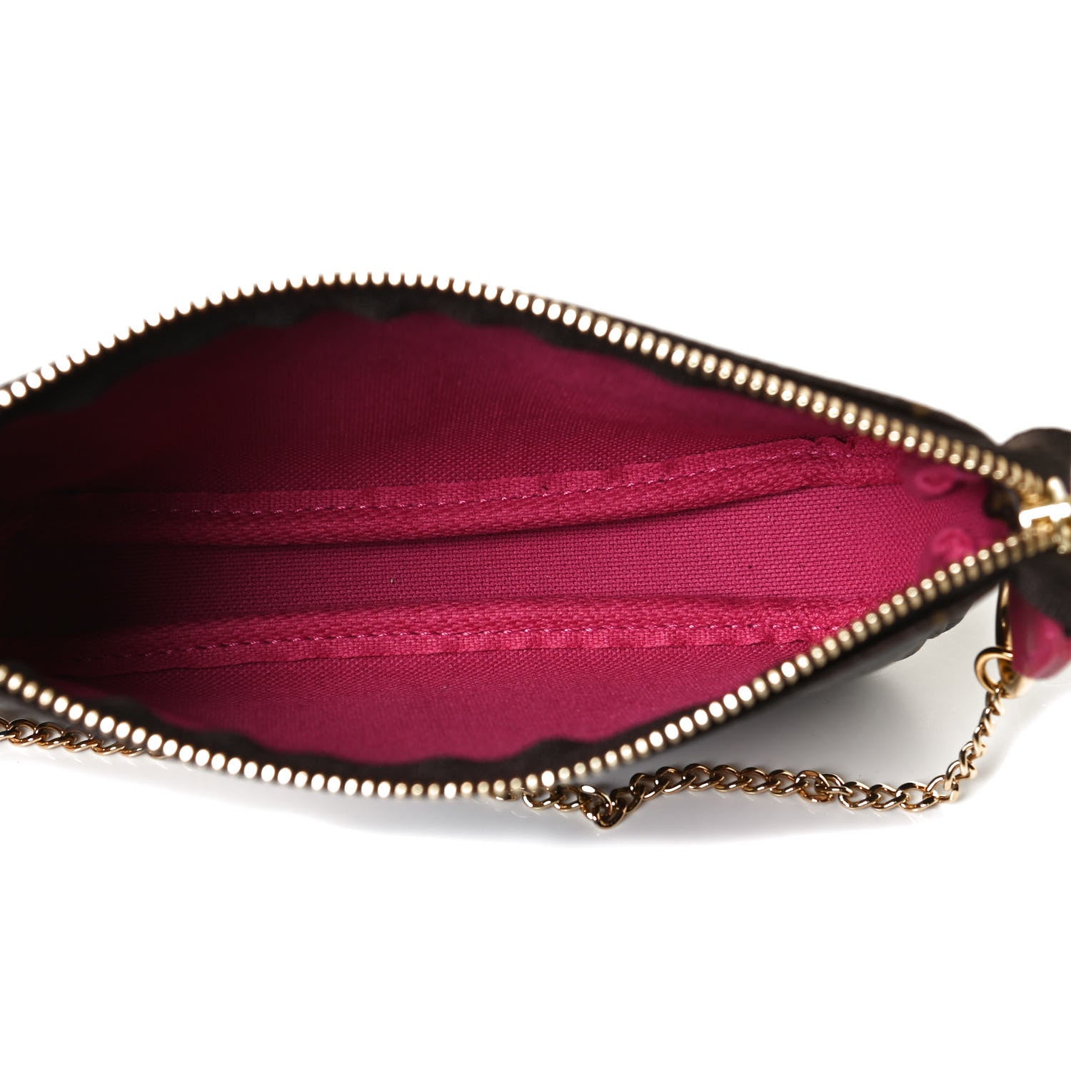 Louis Vuitton Monogram 2020 Christmas Animation Roller Coaster Mini Pochette Accessories Pivoine 4 of 9
