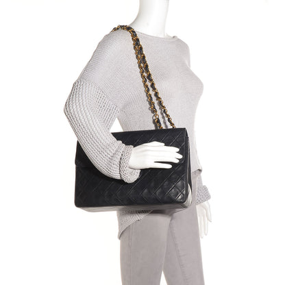 Chanel Lambskin XL Jumbo Flap Black 2 of 10