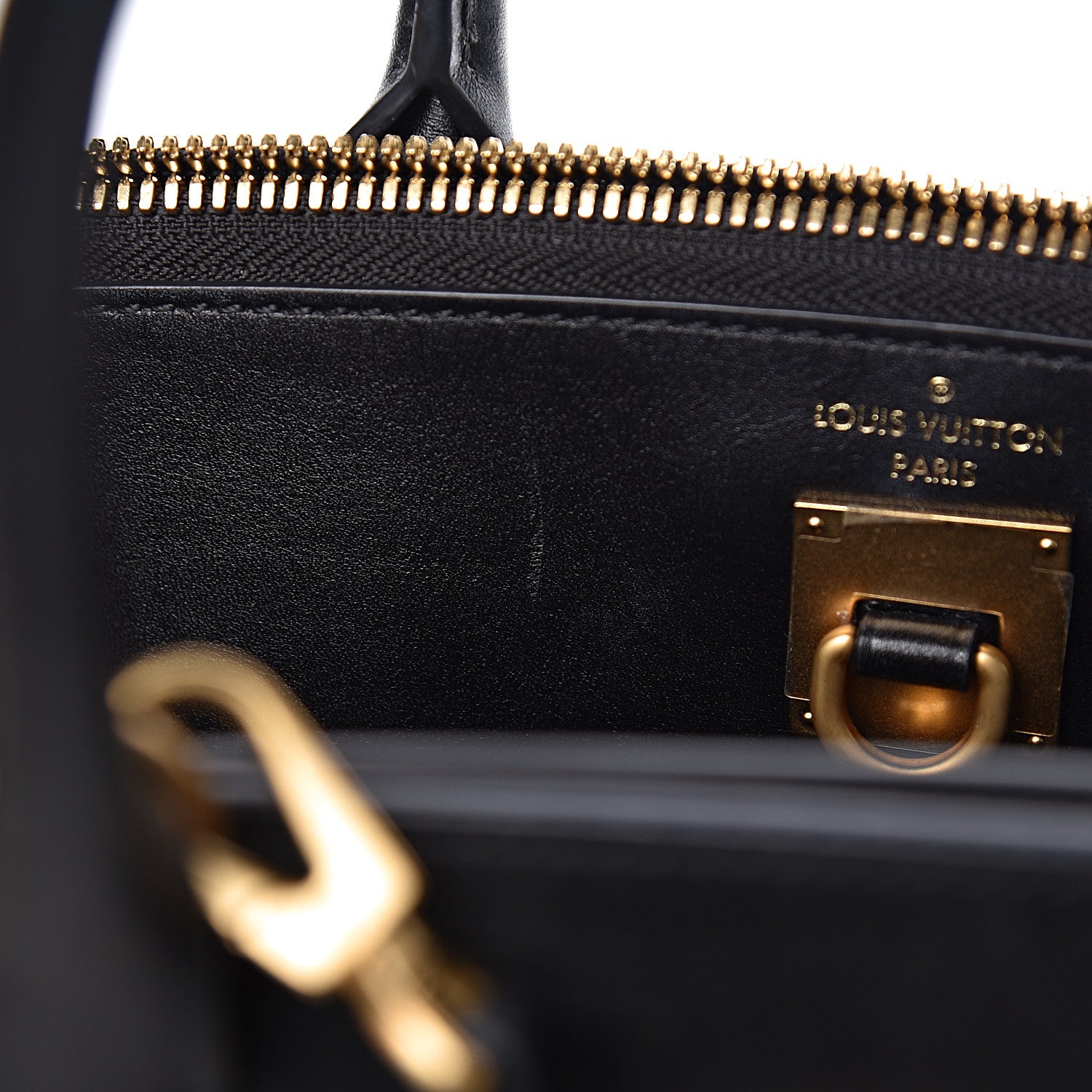 Louis Vuitton Calfskin Gravity City Steamer PM Gold 7 of 13