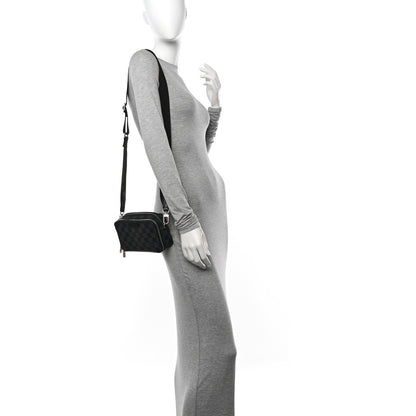 Louis Vuitton Damier Graphite Alpha Wearable Wallet 2 of 10