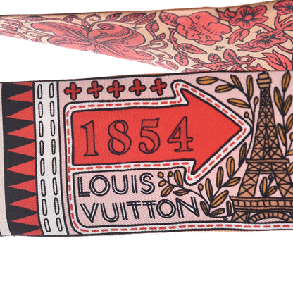 Louis Vuitton Silk Jeu De Louis BB Bandeau Beige 4 of 4