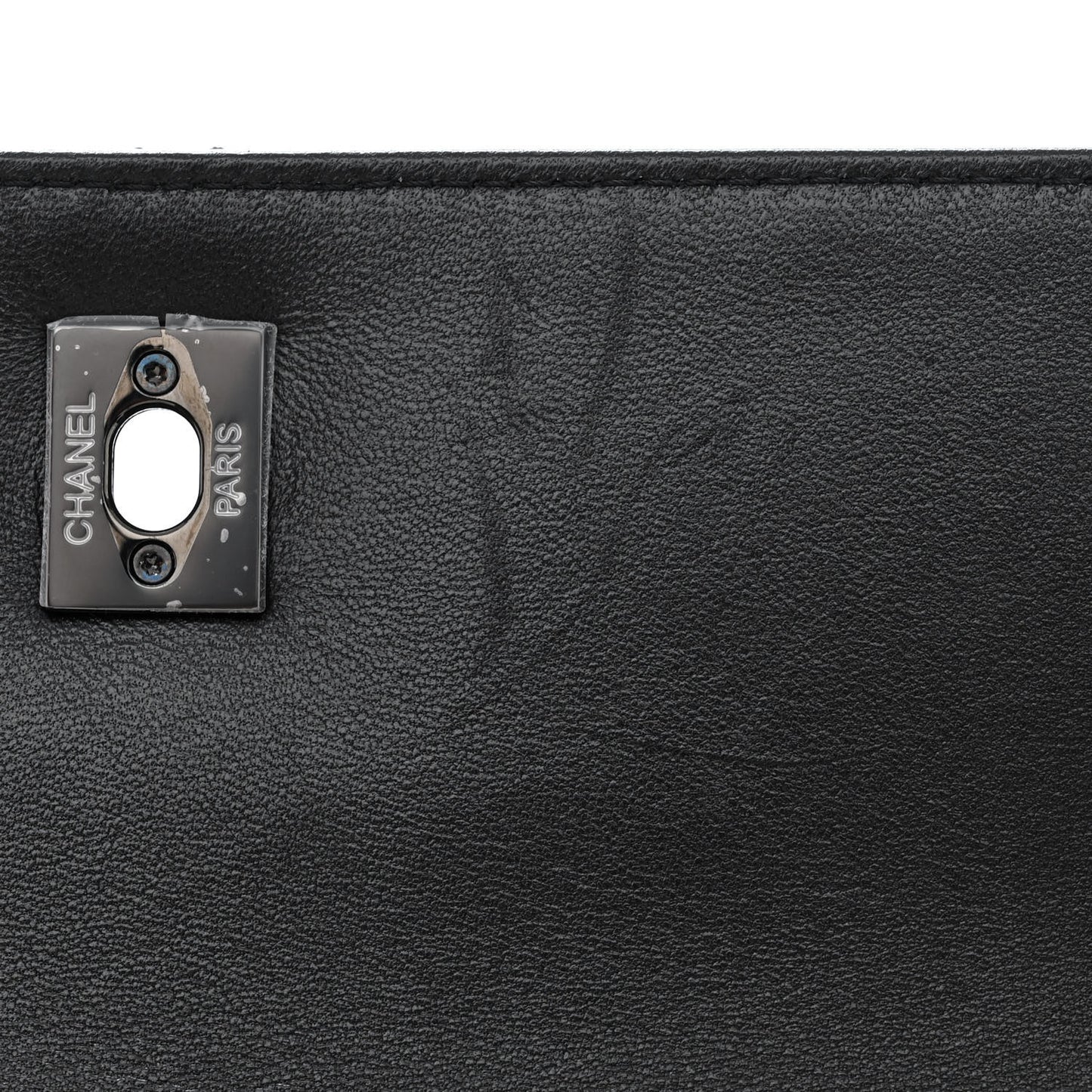 Lambskin Quilted Small Trendy CC Dual Handle Flap Bag So Black