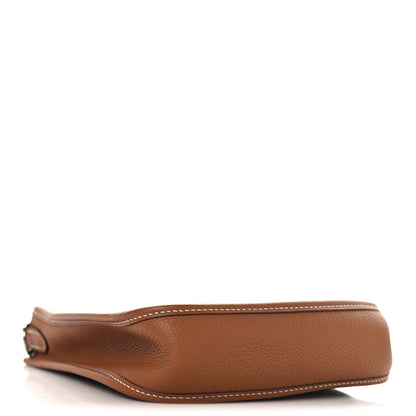 Hermes Taurillon Maurice Amazone Evelyne TPM Gold White 3 of 10