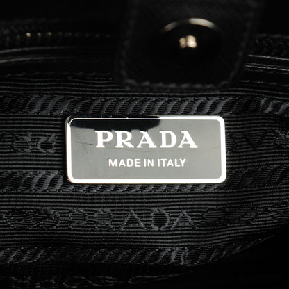 Prada Saffiano Lux Medium Tote Nero Black 6 of 7