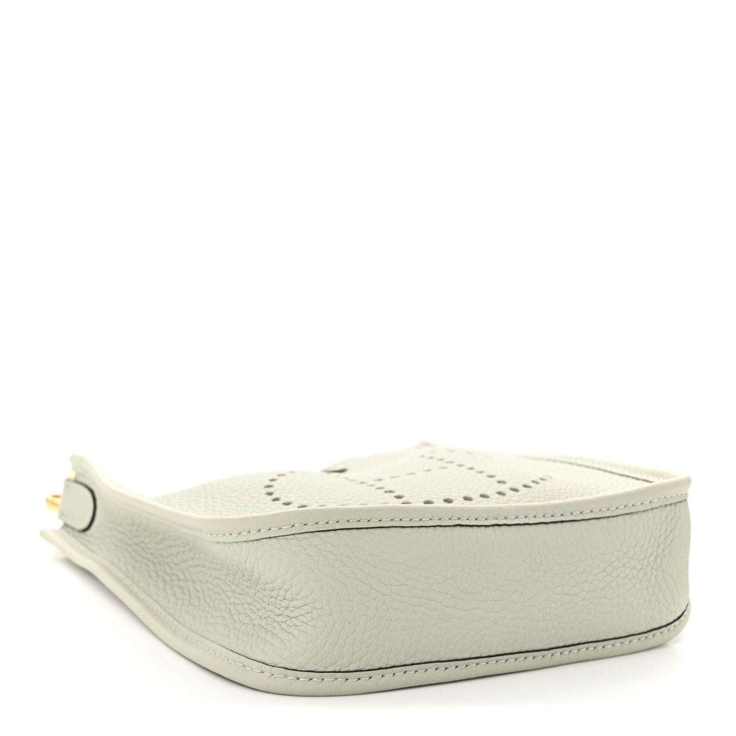 Hermes Taurillon Clemence Amazone Evelyne TPM Gris Neve 4 of 10