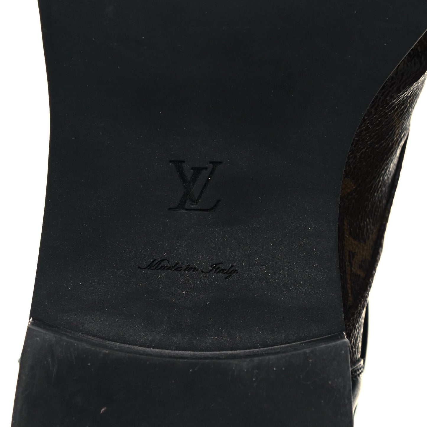 Monogram Calfskin Wonderland Flat Ranger Boots 40 Black