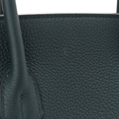 Hermes Togo Birkin 35 Vert Cypress 12 of 13