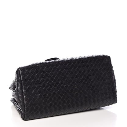 Bottega Veneta Light Calf Intrecciato Small Roma Black 4 of 15