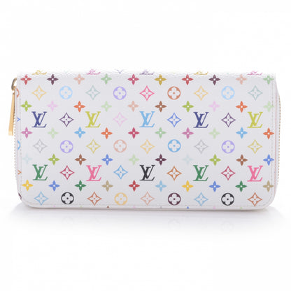 Louis Vuitton Monogram Multicolor Zippy Wallet White 1 of 7
