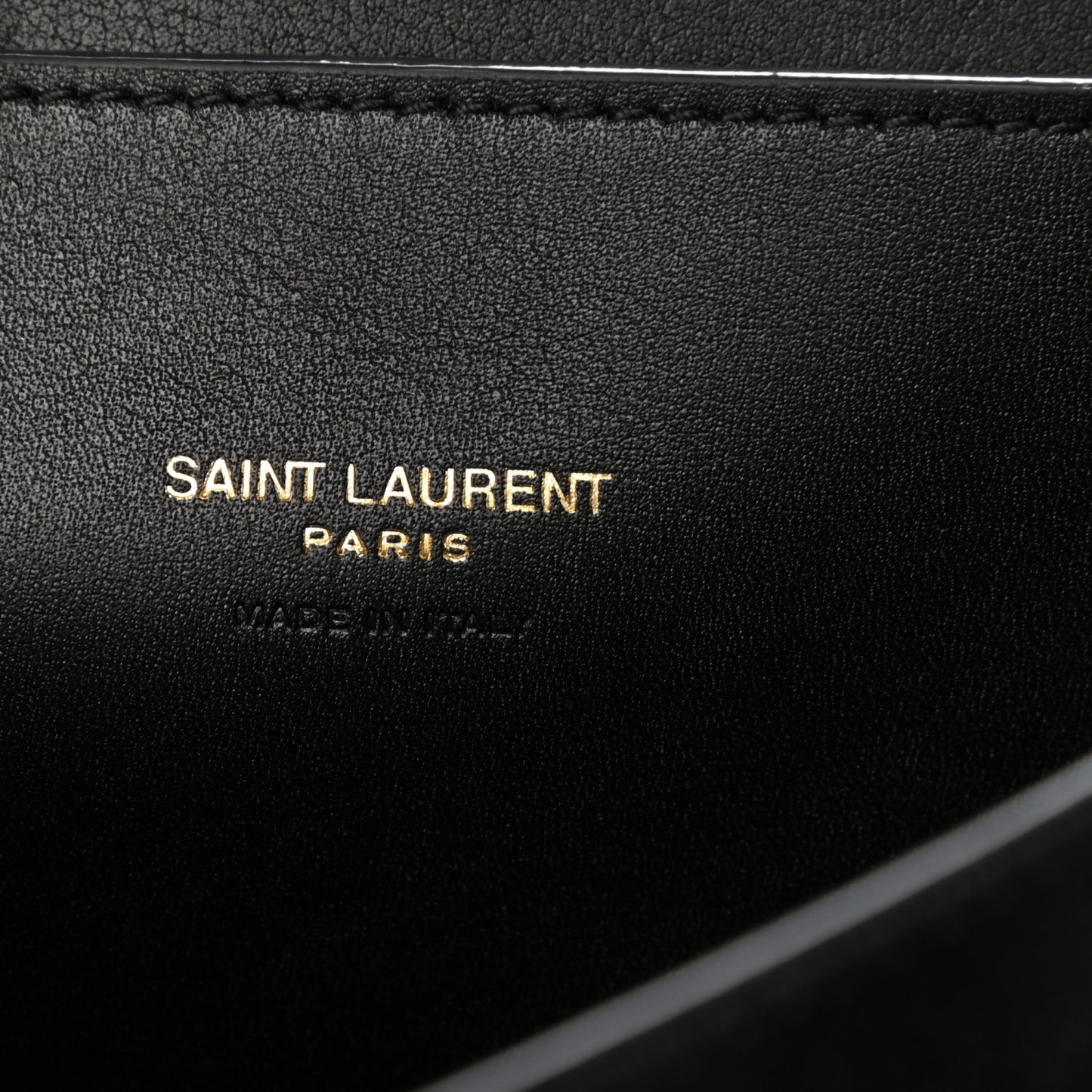 Suede Calfskin Monogram Medium Kaia Satchel Black