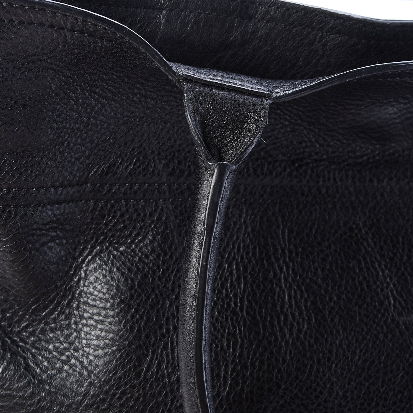 Natural Leather Bayswater Tote Black
