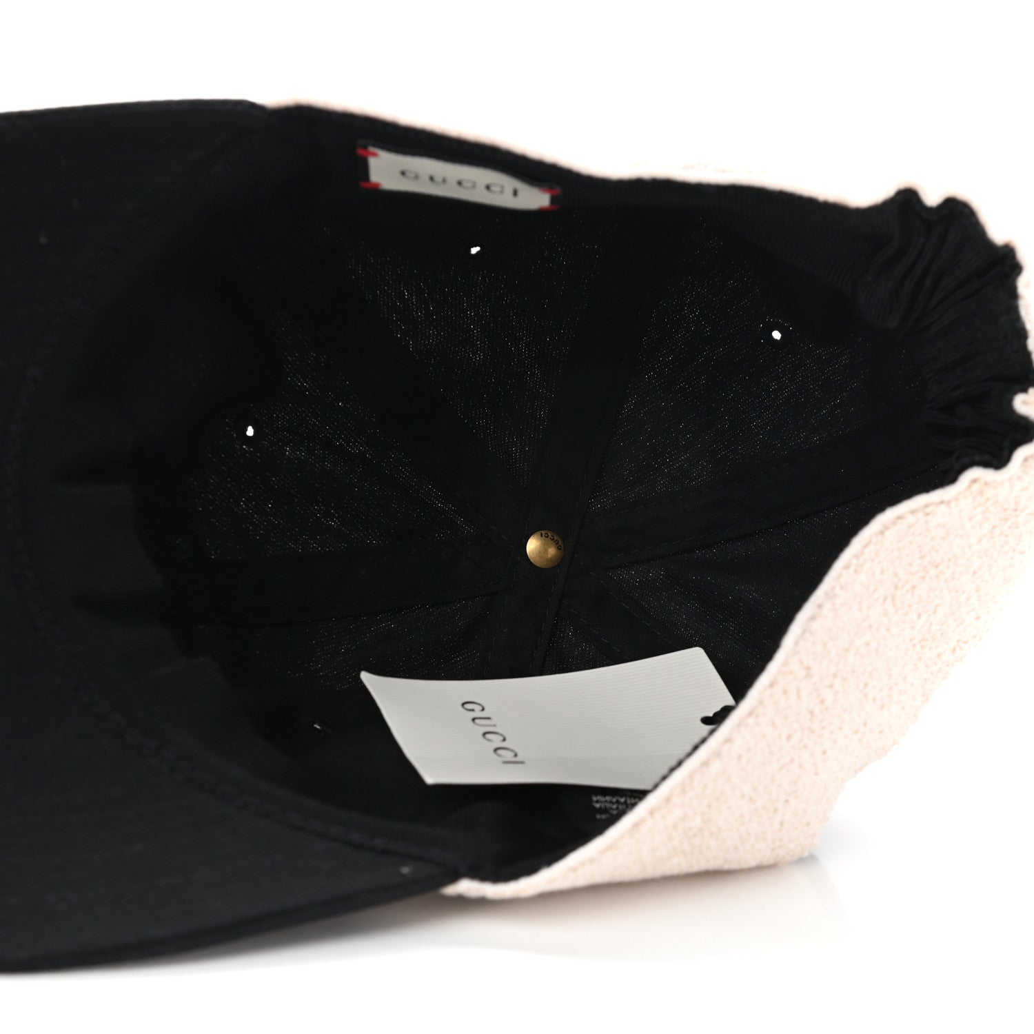 Gucci Gabardine Gucci Headband Baseball Hat M Black 7 of 9