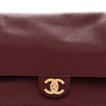 Chanel Grained Calfskin Small Souplissimo Maxi Flap Burgundy 8 of 11