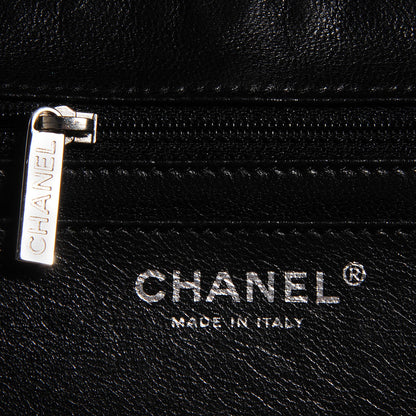Chanel Calfskin Diagonal Ligne Flap Black 6 of 8