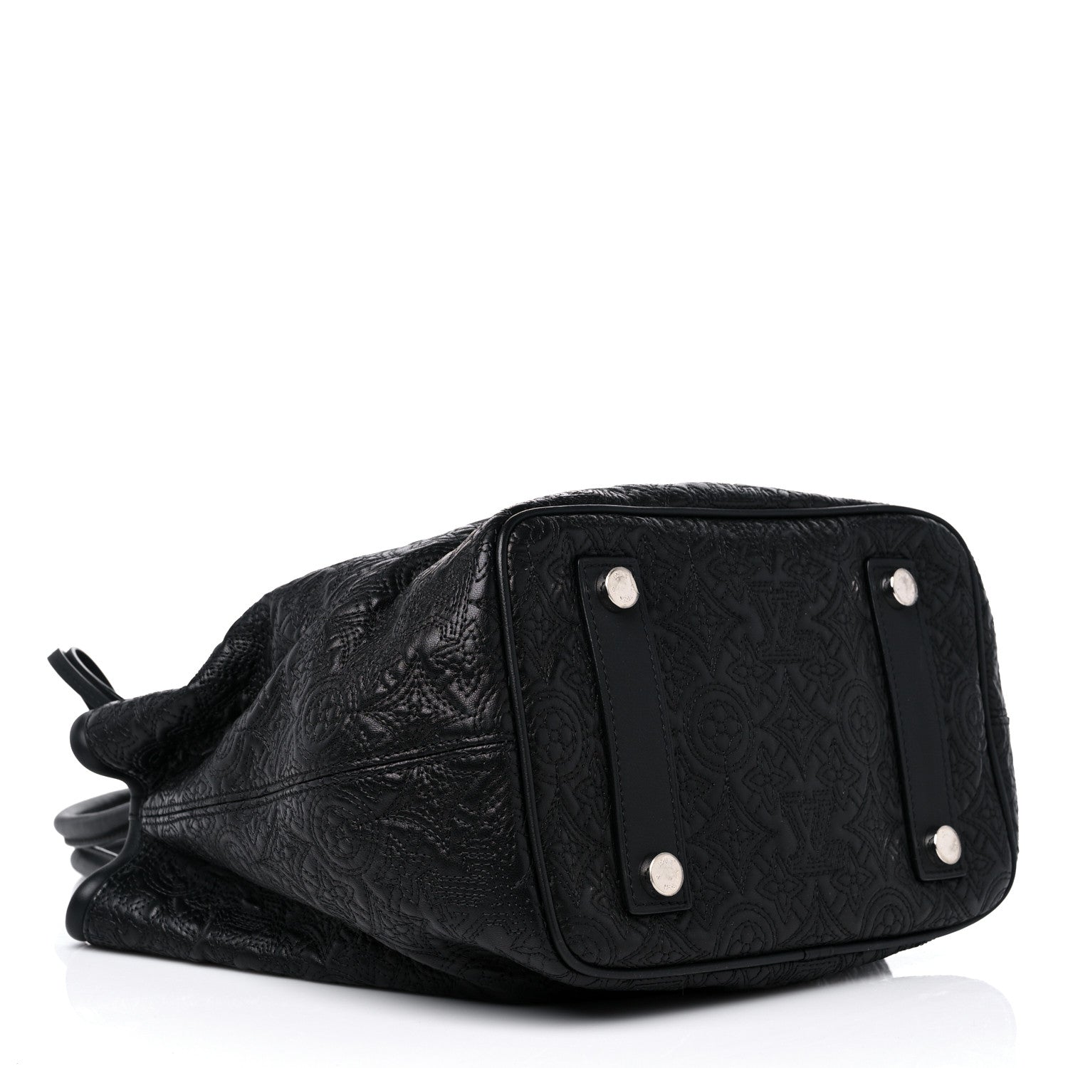 Louis Vuitton Monogram Lambskin Antheia Lilia PM Black 4 of 9