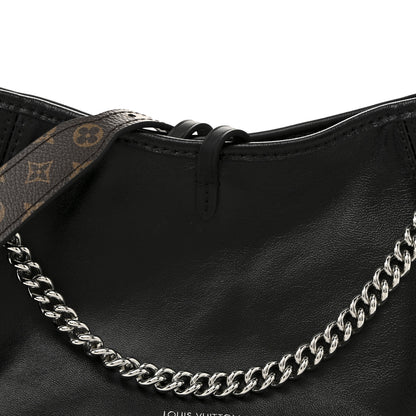 Louis Vuitton Lambskin CarryAll Cargo Vibe PM Black 7 of 10