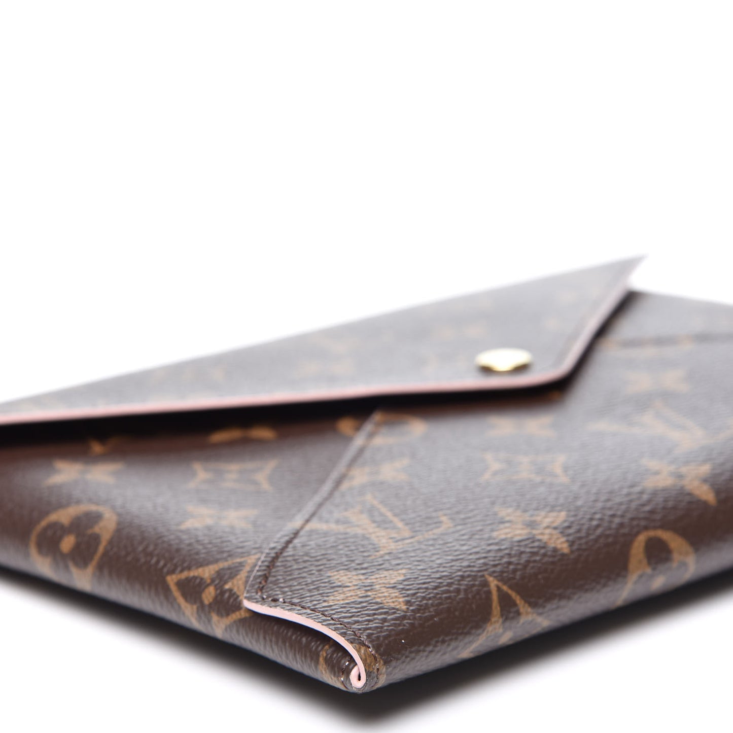 Monogram Large Kirigami Pochette Insert Rose Ballerine