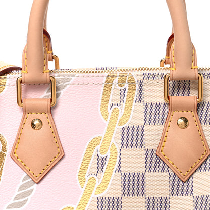 Louis Vuitton Damier Azur Nautical Speedy Bandouliere 25 7 of 9