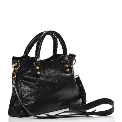 Balenciaga Agneau Giant 12 Gold Hardware Town Black 4 of 8
