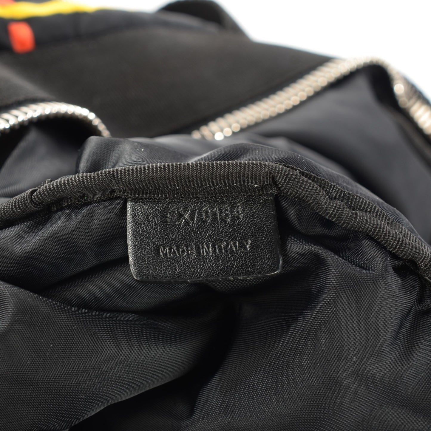 Nylon Basketball Print Convertible Duffle Backpack Black